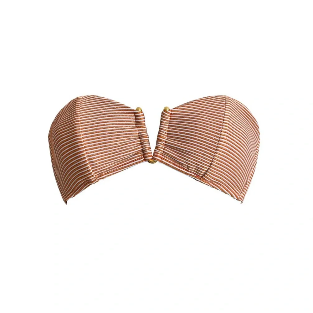 PQ Swim Blush Striped Bikini Set